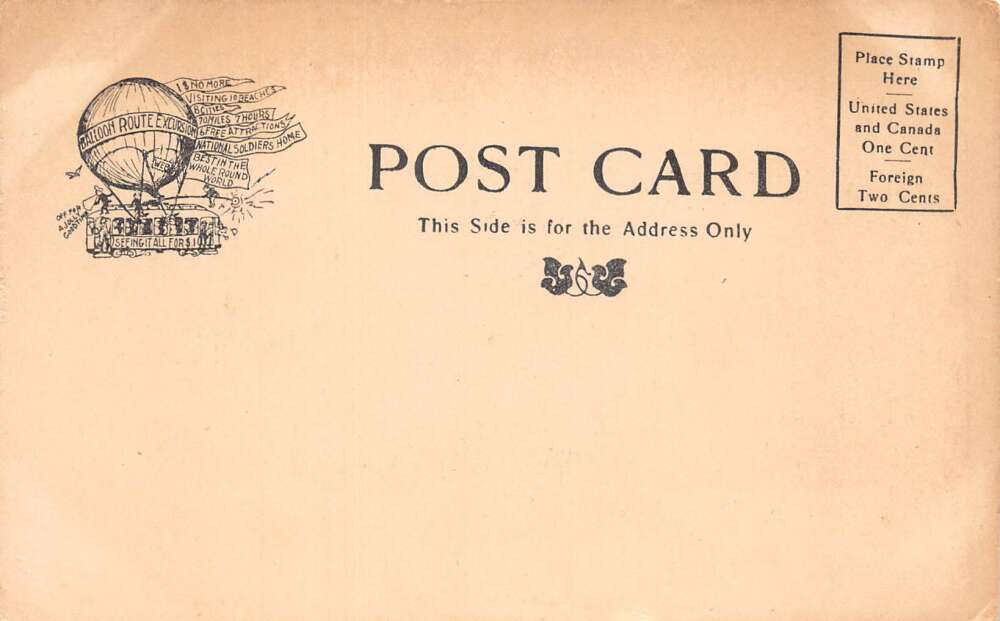 Venice California Office OF Mrs. Sibley, Ocean Park Founder, Vintage PC U26565 - Image 2