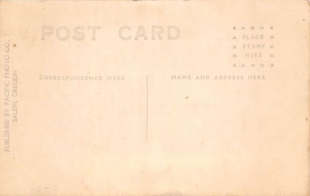 Seaside Oregon Bathing on the Life Line Real Photo Vintage Postcard AA108572 - Image 2