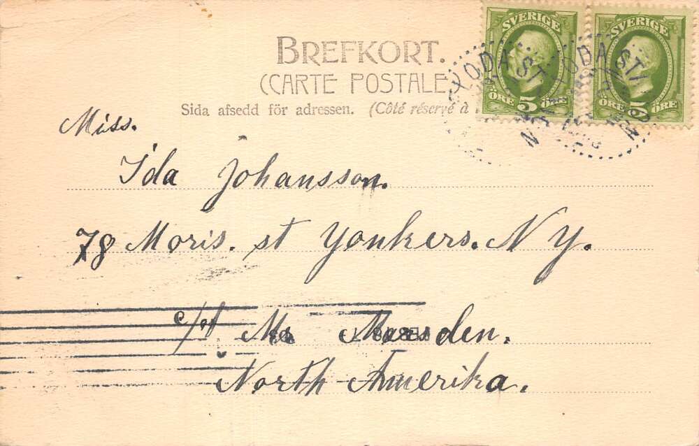 Ekudden Sweden Building Exterior View Vintage Postcard AA108710 - Image 2