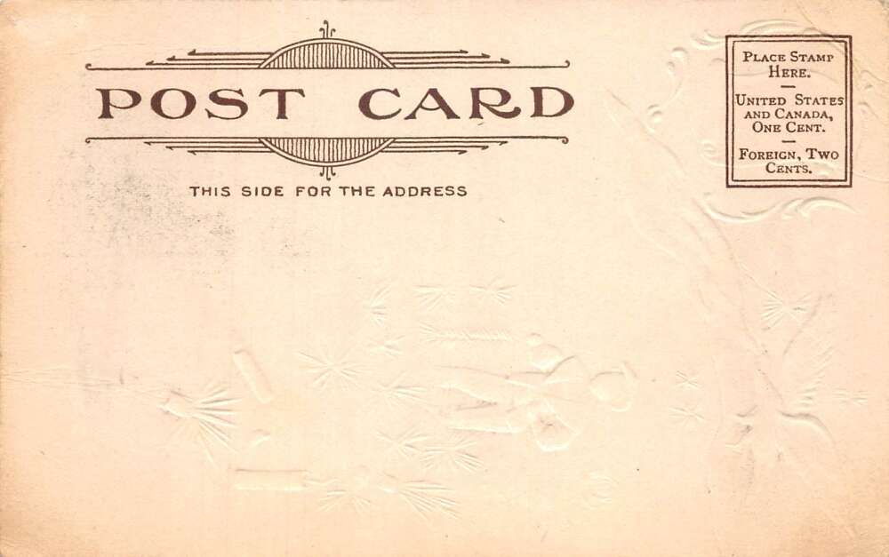 Orange New Jersey 1907 Centennial Patriotic Vintage Postcard AA108910 - Image 2