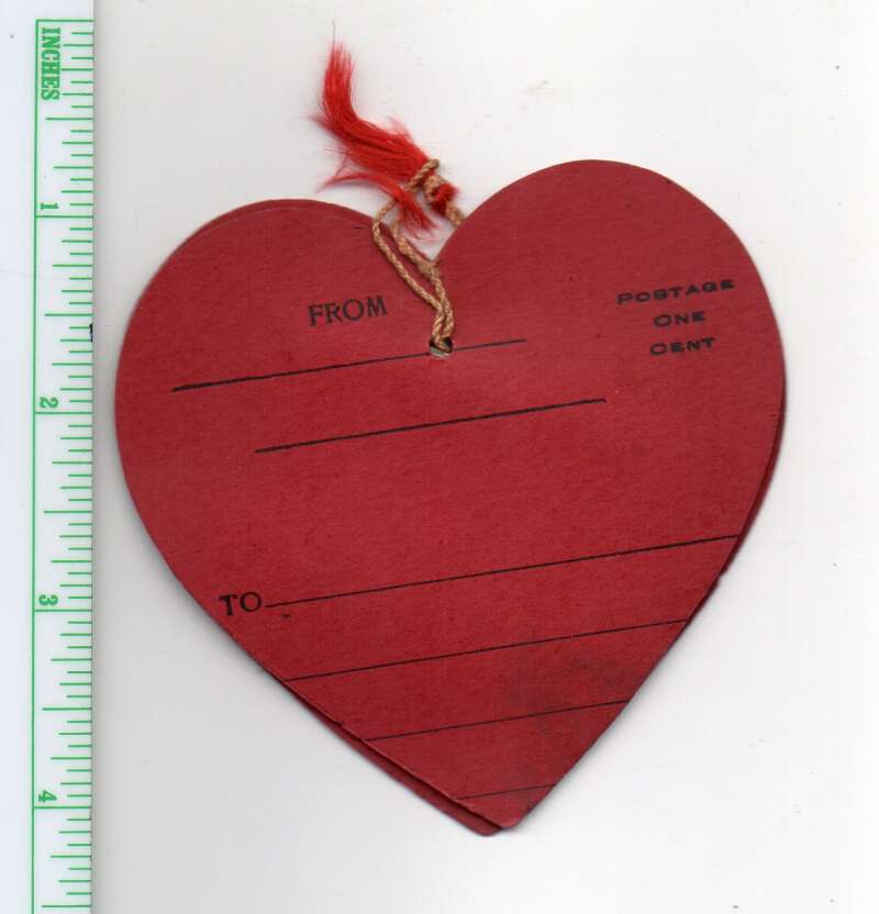 Buffalo New York Heart Novelty Fold Out Views Vintage Postcard AA109208 - Image 2