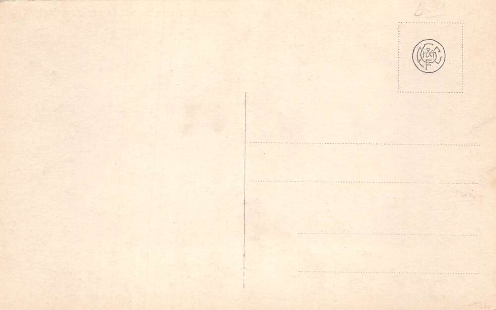 WW1 Comic France Notre Dame Germany Firing Cannon Real Photo Postcard AA109395 - Image 2