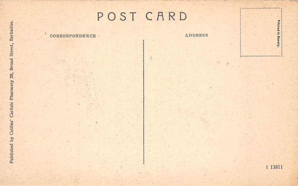 Barbados Caribbean Carrying Sugar Cane to Mill Vintage Postcard AA109399 - Image 2