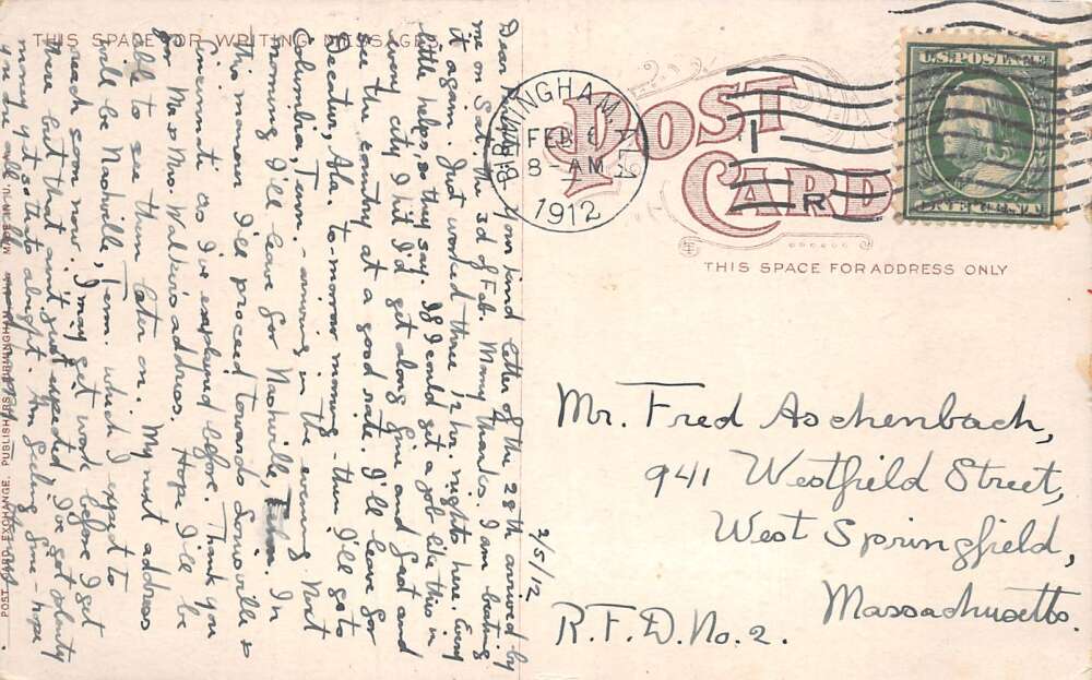 Bessemer Alabama US Cast Iron Pipe and Foundry Vintage Postcard AA109410 - Image 2