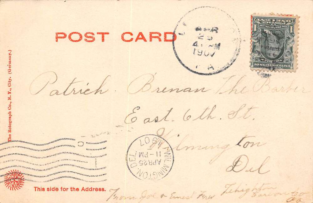 Leighton Pennsylvania Packerton Car Shops, Undivided Back Vintage PC U11177 - Image 2