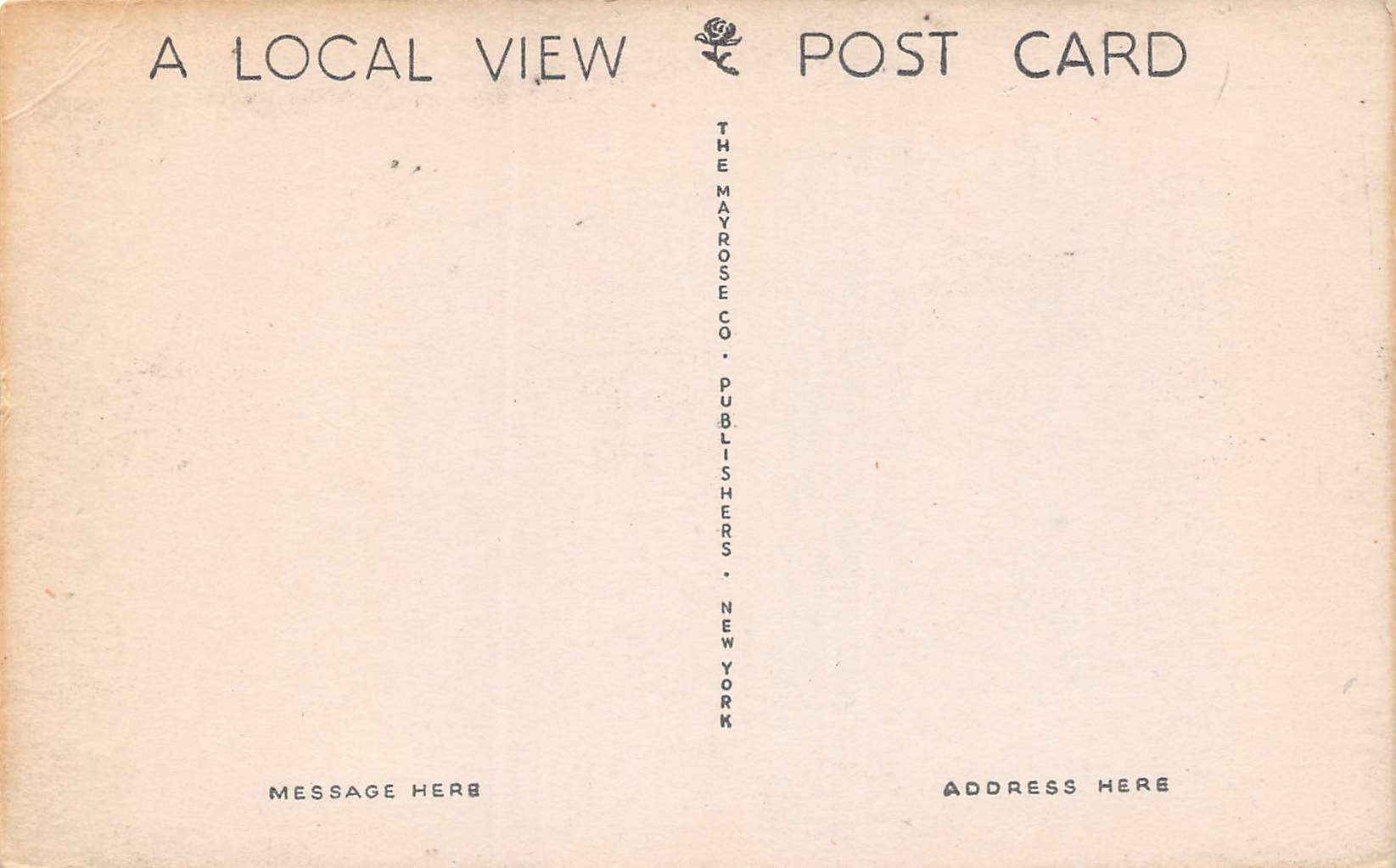 Bergenfield New Jersey North Taylor & East Church Streets, Vintage PC U11247 - Image 2