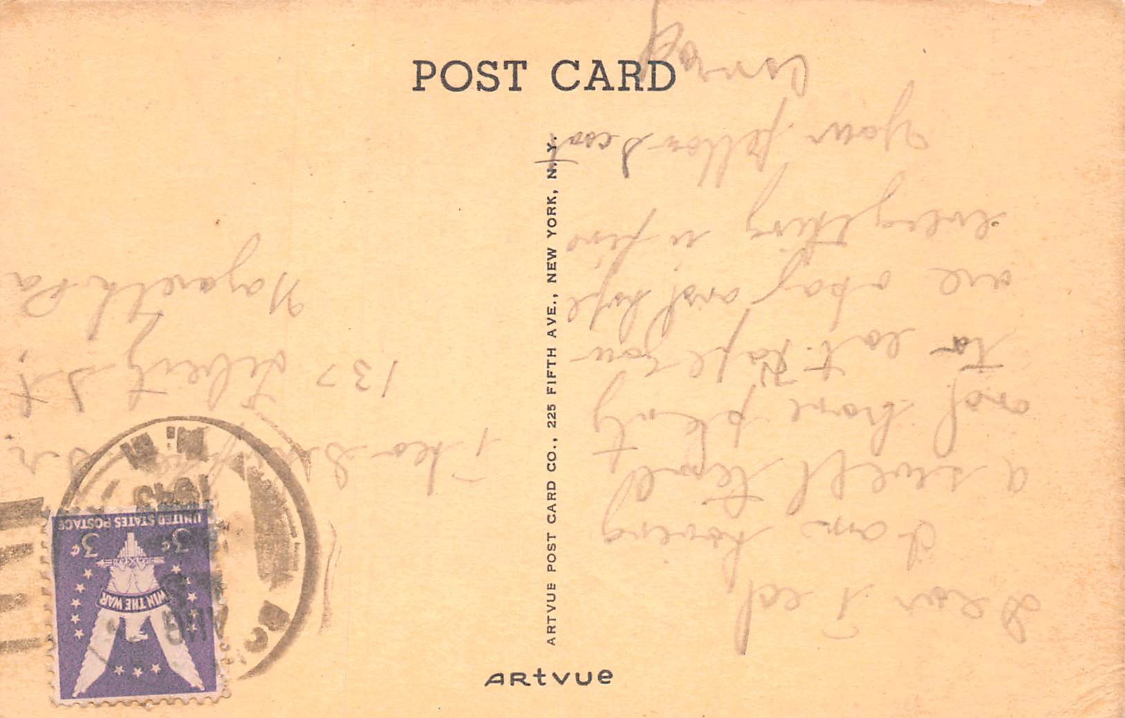 Columbia New Jersey 90 ft. Pool At Camp Weygadt, Vintage Postcard U11289 - Image 2