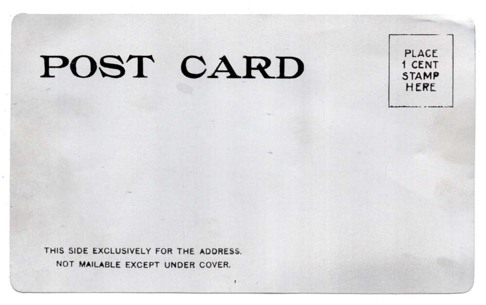 Skagway Alaska Harbor View Novelty Metal Tin Vintage Postcard AA72066 - Image 2