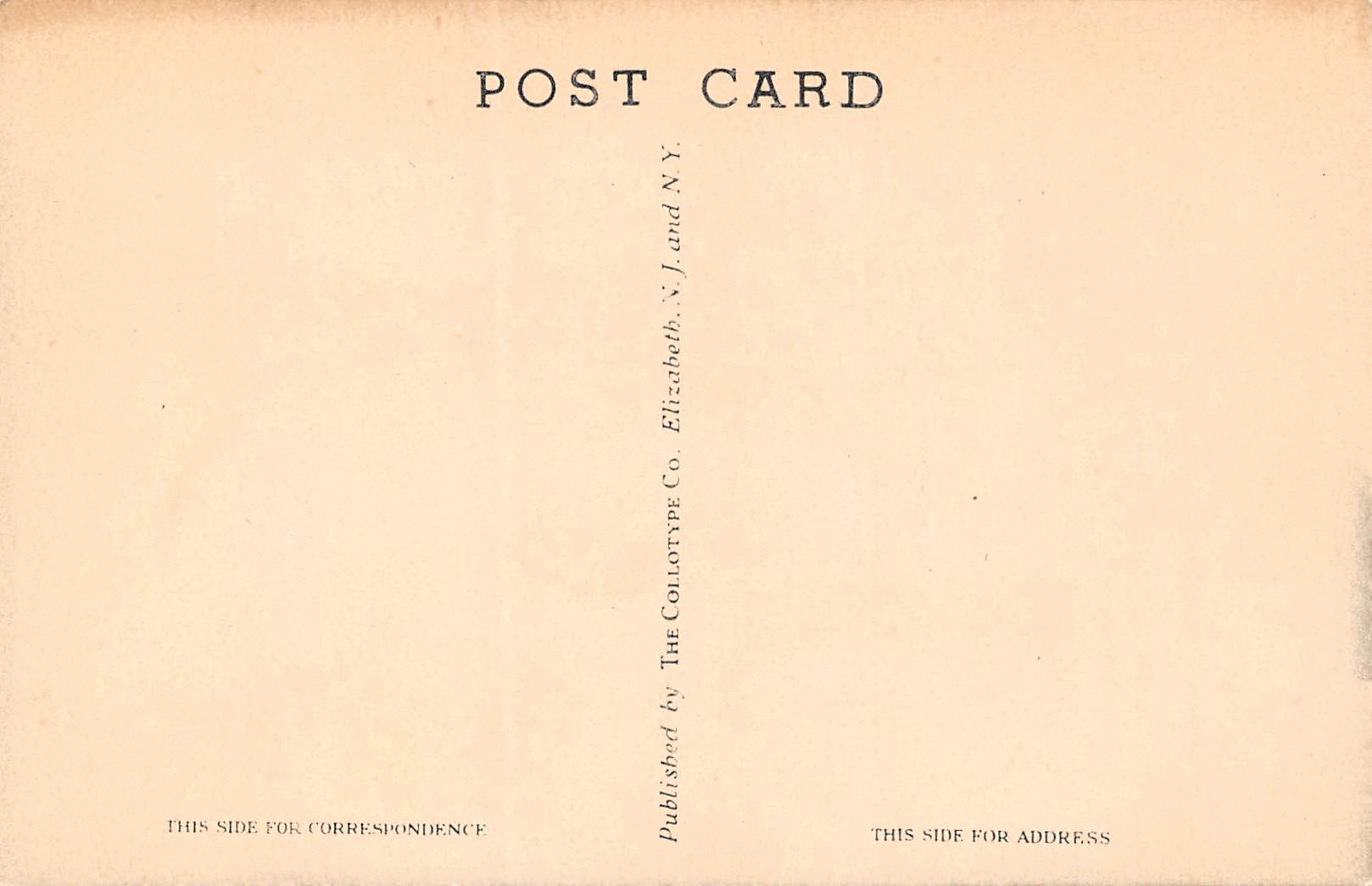 Blairstown New Jersey Main Street, Divided Back Vintage Postcard U11360 - Image 2