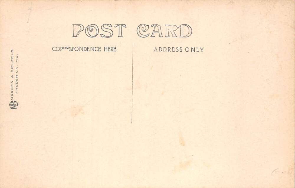 Frederick Maryland Old Stone Tavern Real Photo Vintage Postcard AA109742 - Image 2