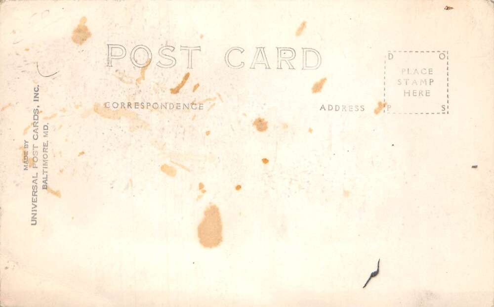 Baltimore Maryland Fort McHenry Monument Real Photo Postcard AA109774 - Image 2