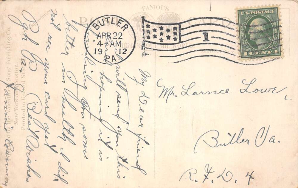 Richmond Hill Long Island New York Forest Park Bridge and Train PC AA109937 - Image 2