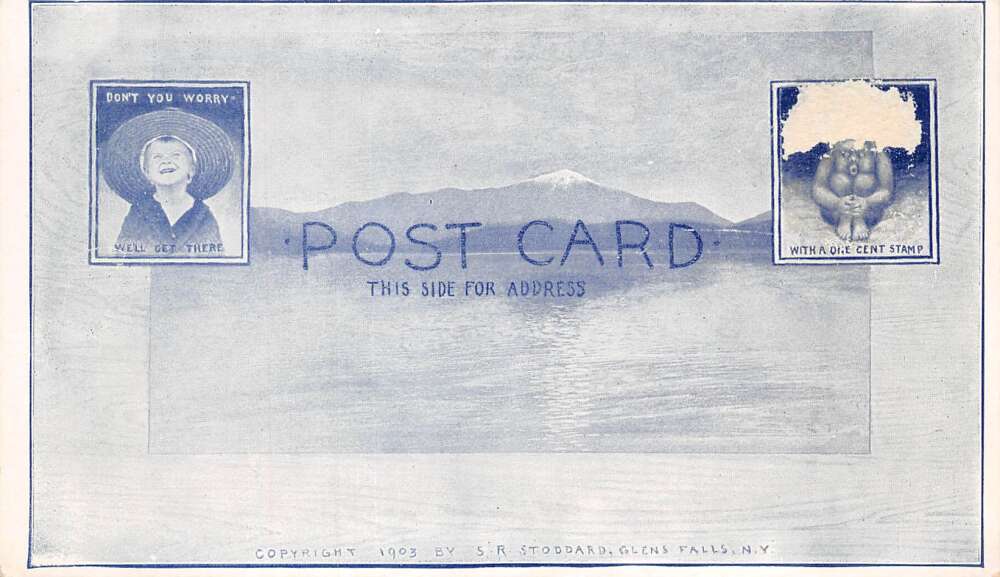 Plattsburgh New York Lake Champlain from Hotel Champlain Postcard AA109961 - Image 2