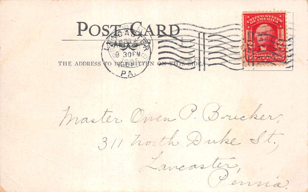 College Widow Theatre Play George Ade Henry Savage Vintage Postcard AA109980 - Image 2