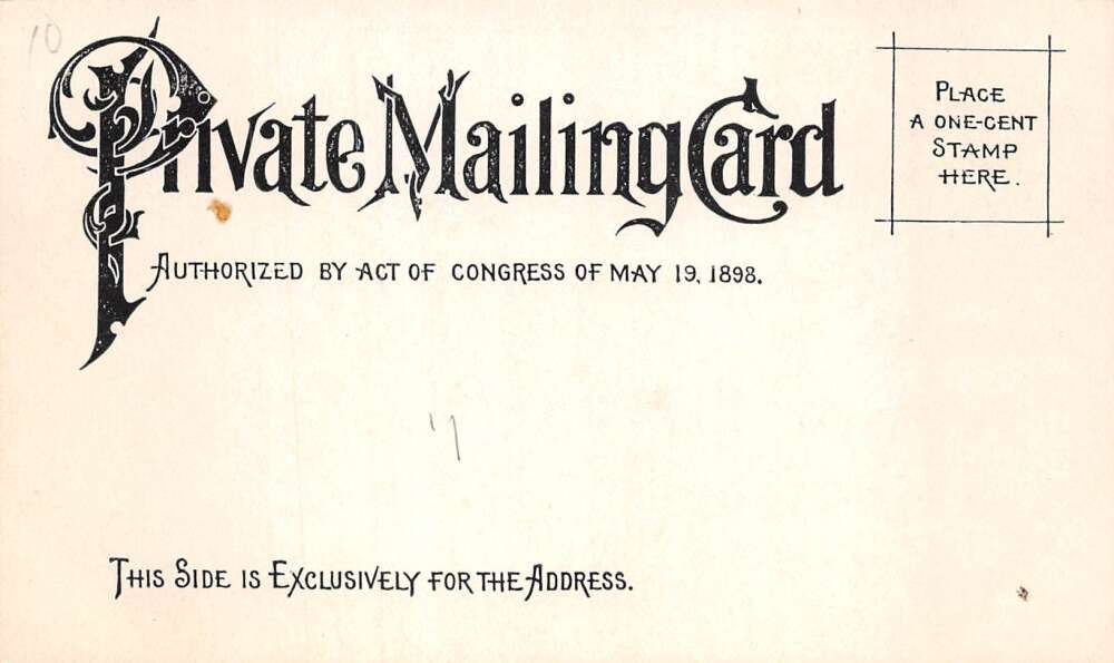 Lake Placid New York Birds Eye View Greetings Private Mail Postcard AA109987 - Image 2