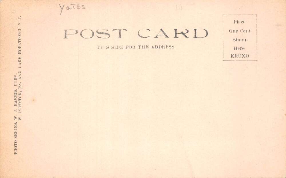 Lake Keuka New York Birds Eye View towards Lake Real Photo Postcard AA110075 - Image 2