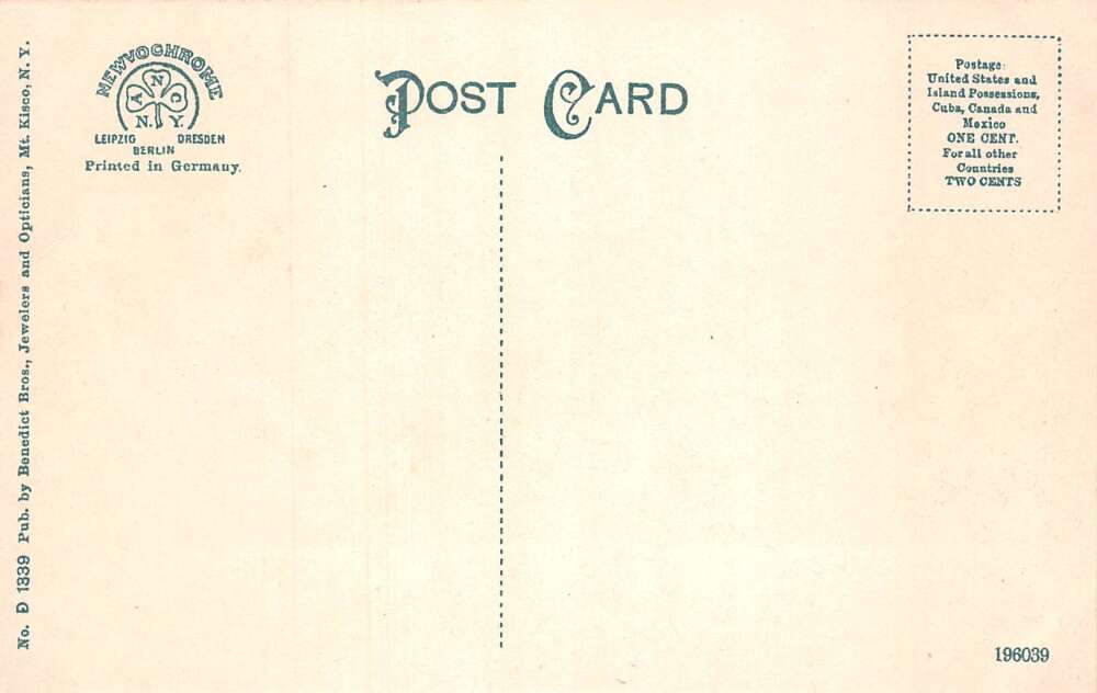 Croton Lake New York Cornell Dam Vintage Postcard AA110287 - Image 2