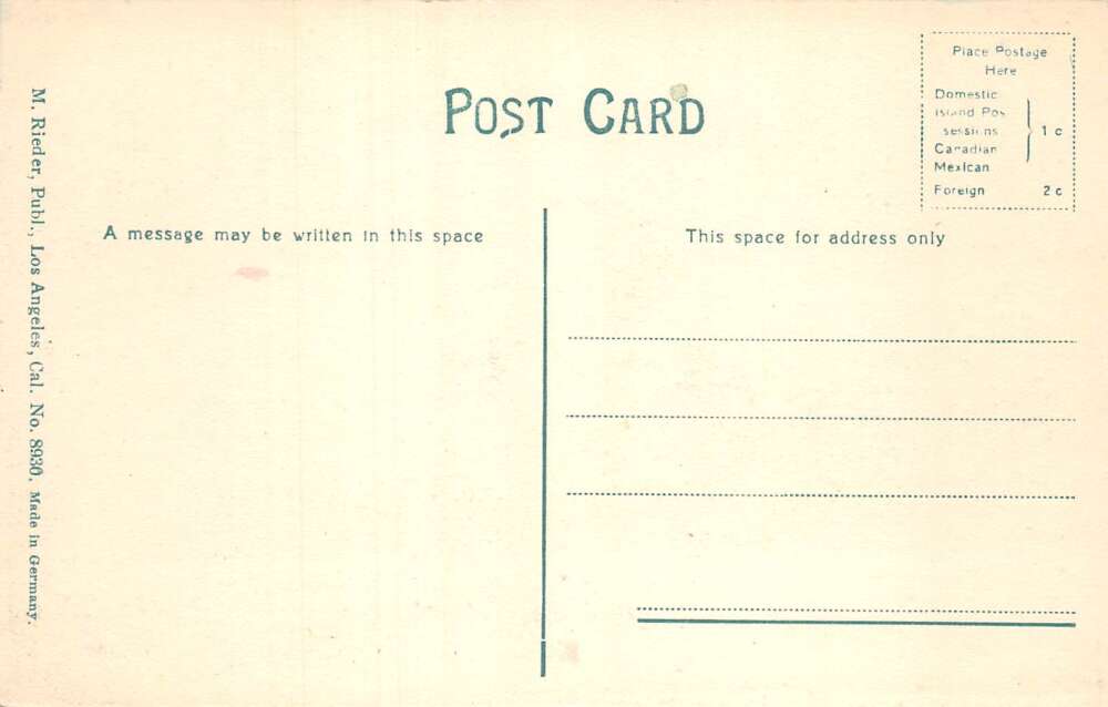 Whittier California Oil Fields Birds Eye View Vintage Postcard AA110313 - Image 2