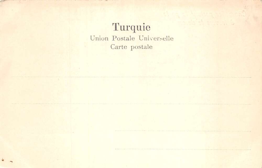 Turkey Camel Rider Delivering Mail Vintage Postcard AA110447 - Image 2