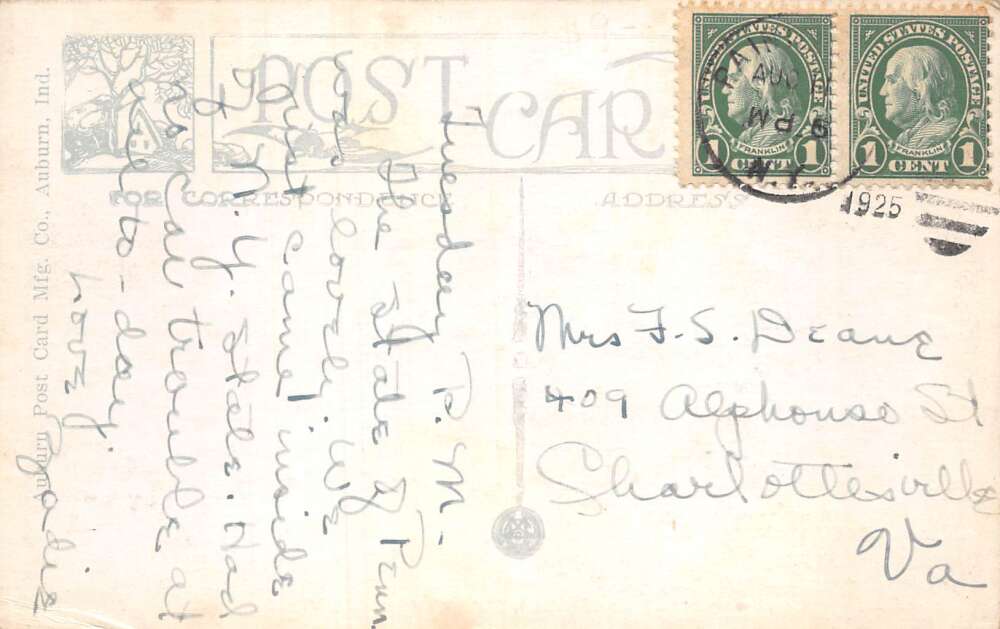 Painted Post New York Ingersoll Rand Plant Vintage Postcard AA110511 - Image 2