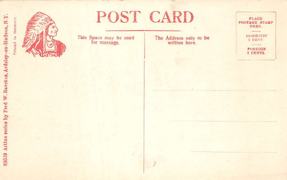 Ardsley on the Hudson New York Station and Club House Vintage Postcard AA110644 - Image 2