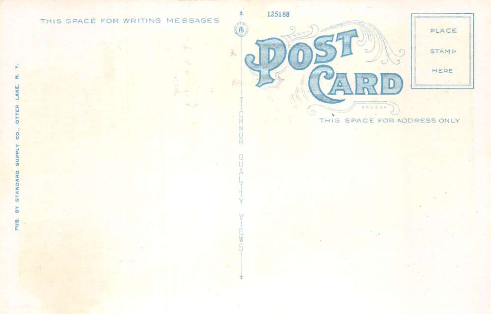 Inlet New York Sixth Lake Landing Boat Dock Vintage Postcard AA110721 - Image 2