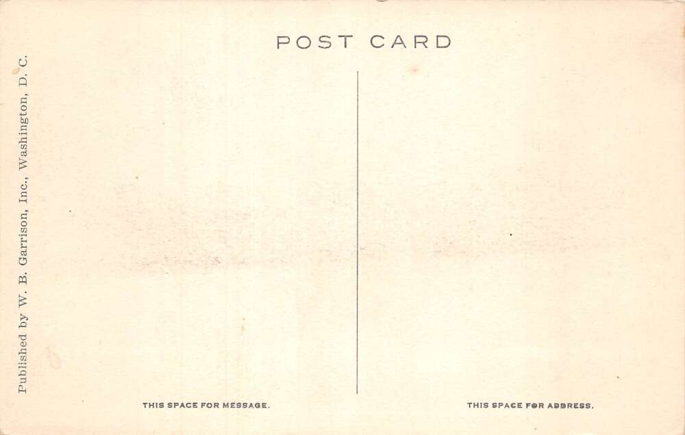 Washington DC Marine Barracks Soldiers At Drill Vintage Postcard AA110740 - Image 2