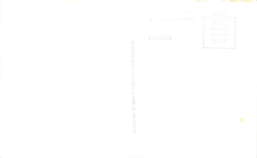 Lake Mills Wisconsin South Main Street Ice Cream Real Photo Postcard AA111306 - Image 2