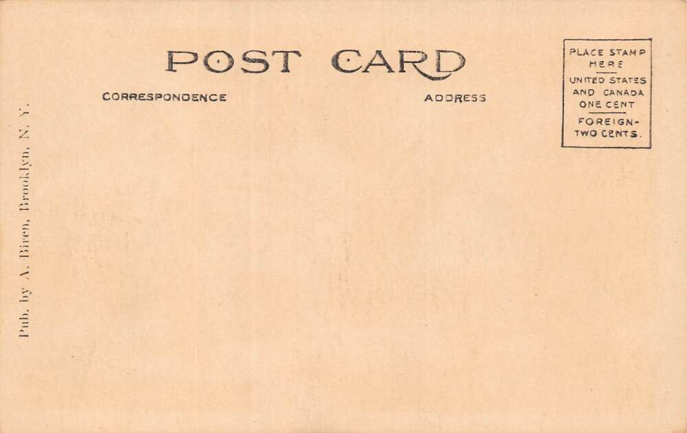 White Lake New York Camp White Lake, Undivided Back, Vintage Postcard U26640 - Image 2