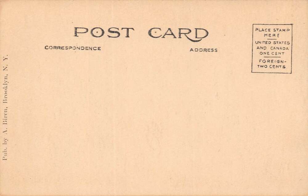 White Lake New York Main Building, Camp White Lake, Undivided Back, PC U26641 - Image 2