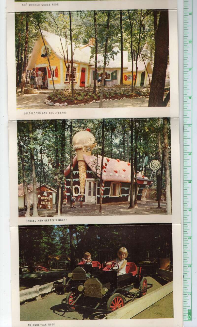 Ellicott City Maryland Enchanted Forest Amusement Park Postcard Folder AA111603 - Image 4