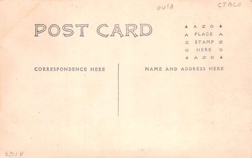 Hortonville Wisconsin Main Street Looking East Real Photo Postcard AA111964 - Image 2