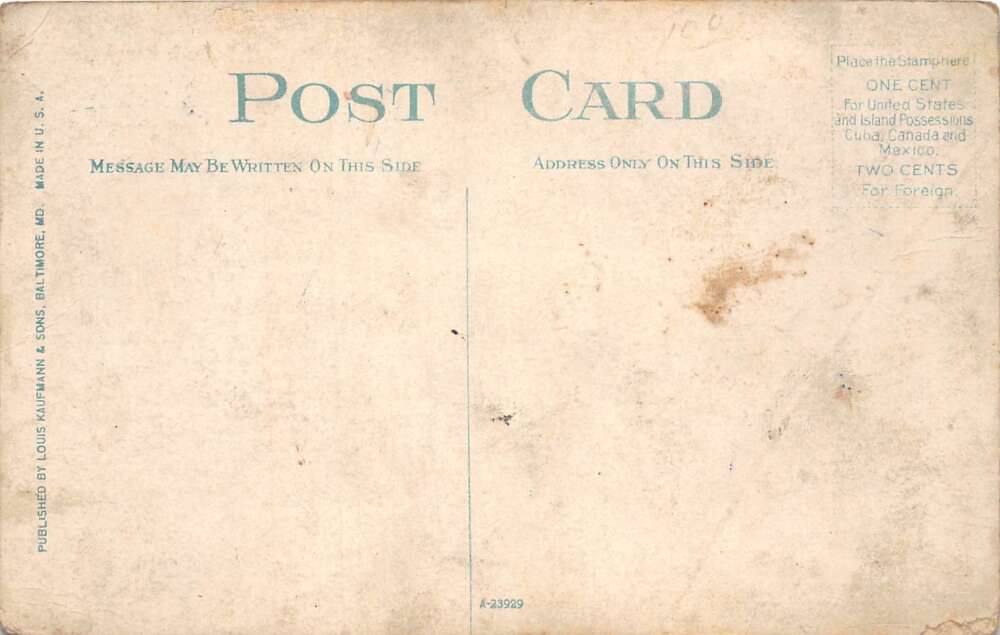 Rehoboth Beach Delaware Brayton Hotel Vintage Postcard AA111967 - Image 2