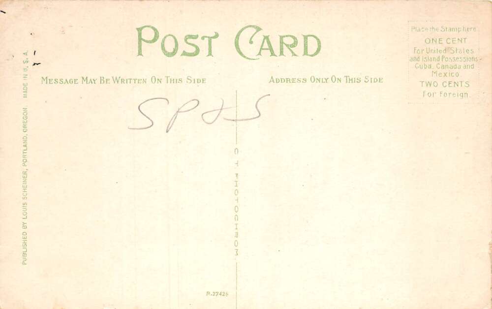 Gearhart by the Sea Oregon Train Station Depot Vintage Postcard AA111971 - Image 2