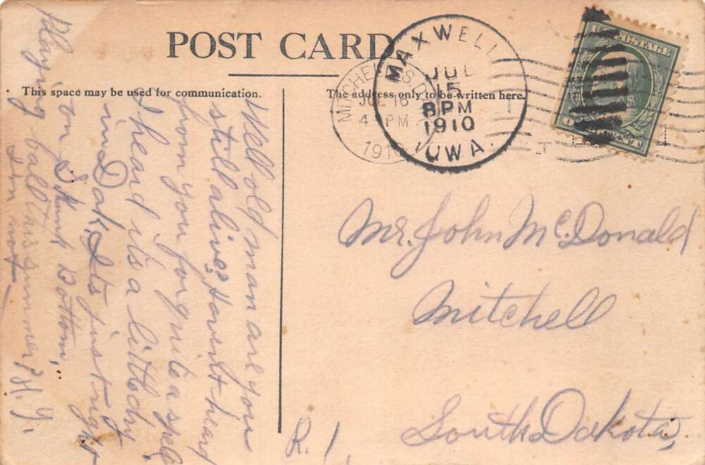 Sports Humor "Breaking Her Contract" Women Baseball Players Postcard AA111982 - Image 2