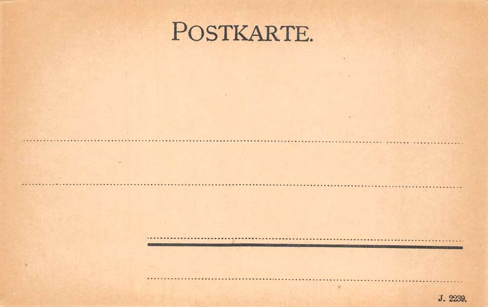 Cottbus Germany Altes Schloss Gruss aus Vintage Postcard AA112009 - Image 2