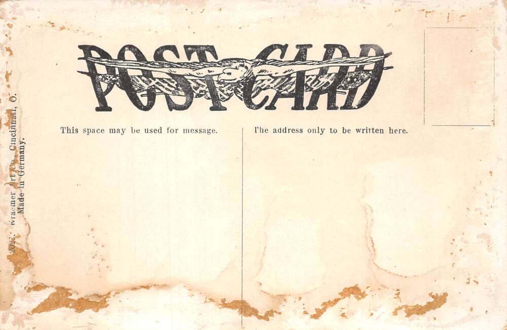 Batesville Indiana HH Kramer Dept Store Vintage Postcard AA112125 - Image 2