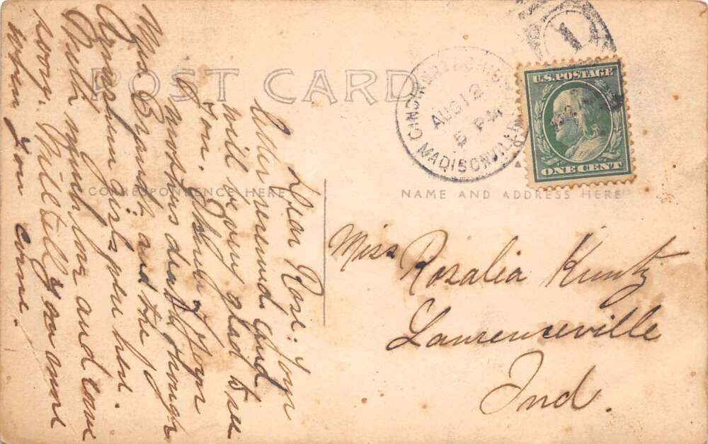 Indian Hill Ohio Indian Hill Heath Home Grape Harbor Real Photo PC AA112129 - Image 2