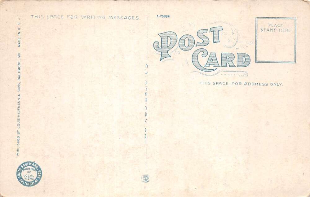 Hampton Virginia Queen Street at Night Drug Store Trolley Postcard AA112154 - Image 2