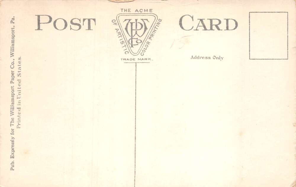 Charles Town West Virginia NW Depot Train Station Vintage Postcard AA112468 - Image 2