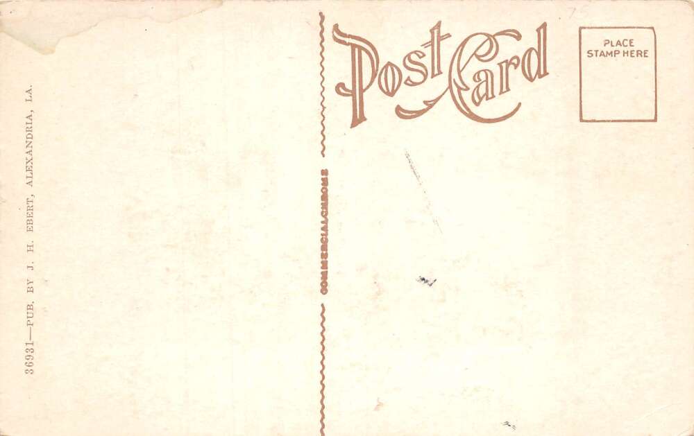 Alexandria Louisiana Red River Steamer with Cotton Vintage Postcard AA112493 - Image 2