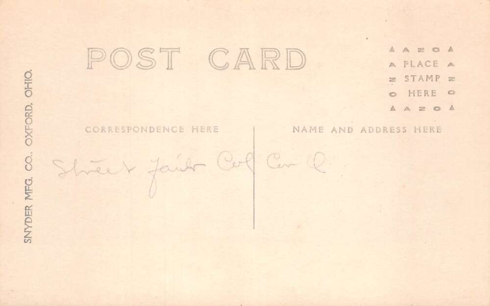 Oxford Ohio Ladies at State Fair Stationary Booth Real Photo Postcard AA112587 - Image 2