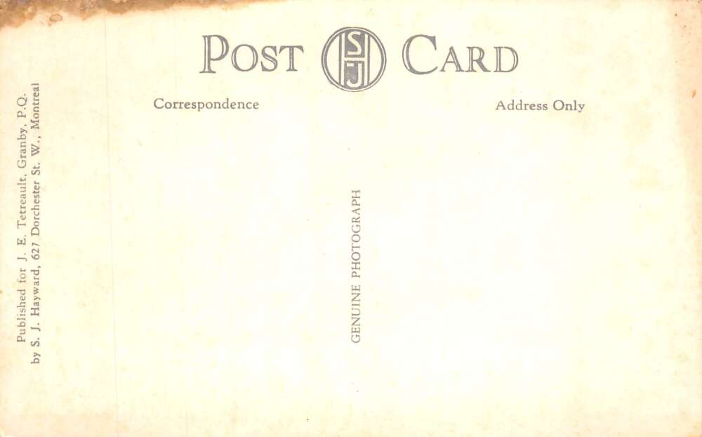 Granby Quebec Canada Yamaska River Shore Cottages Real Photo Postcard AA112315 - Image 2