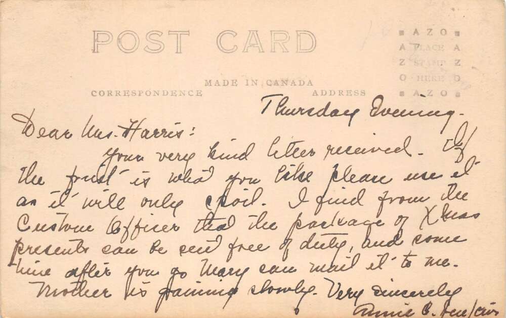 St George New Brunswick Canada Rural Road Scenic View Real Photo PC AA112351 - Image 2