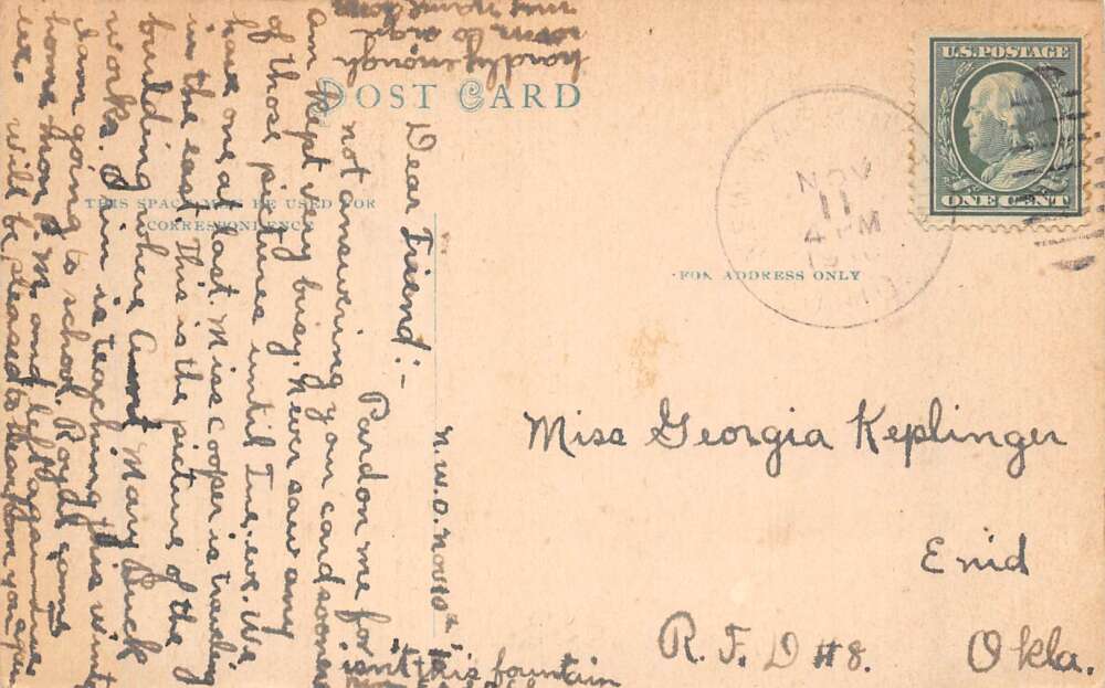 Shelby Ohio Shelby Electric Co., Sky Tinted Lithograph, Vintage Postcard U26983 - Image 2