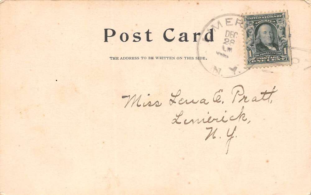 Dexter New York Long Trestle At Kirby's Point, Undivided Back, Postcard U27039 - Image 2